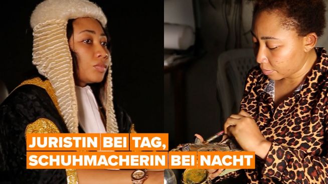 „Ich bin Juristin bei Tag und Schuhmacherin bei Nacht“