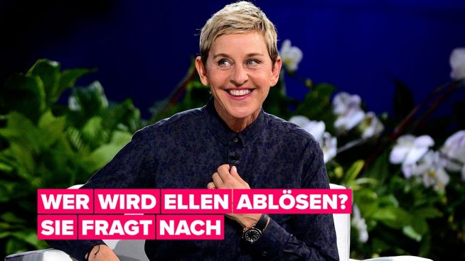 Ellen Degeneres spricht die Gerüchte über ihren Nachfolger an